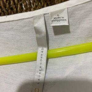 White women’s blouse large